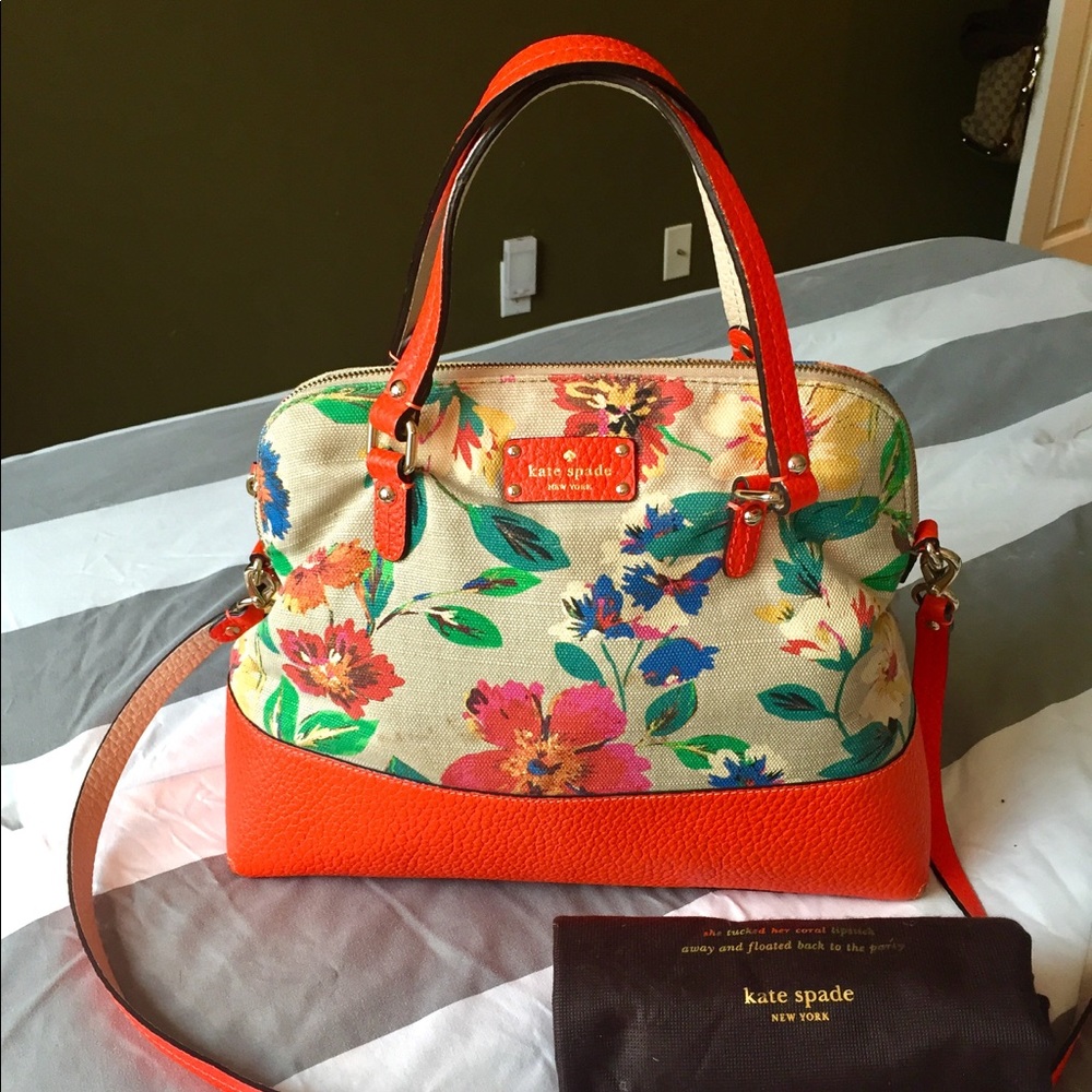 Kate Spade Grove Court Maise Floral Print Sachel